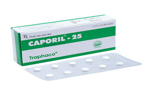 Caporil - 25 và một số thông tin cơ bản về thuốc bạn nên biết