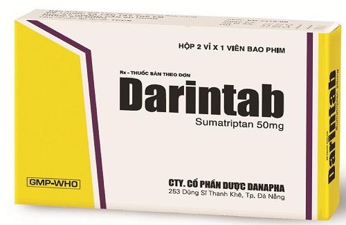 Darintab - Thuốc với công dụng điều trị cơn cấp của bệnh đau nửa đầu