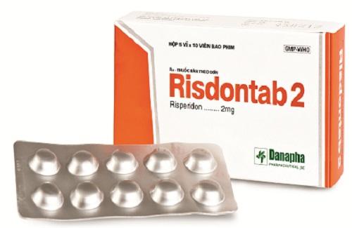 Risdontab 2 - Thuốc điều trị bệnh tâm thần phân liệt cấp và mạn tính