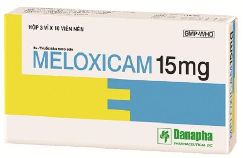 Thuốc Meloxicam 15mg và một số thông tin về thuốc bạn cần chú ý