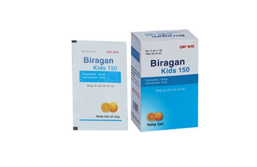 Biragan kids 150 và một số tác dụng của thuốc bạn nên biết