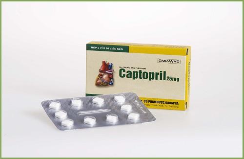 Captopril - Thông tin cơ bản về thuốc và hướng dẫn sử dụng