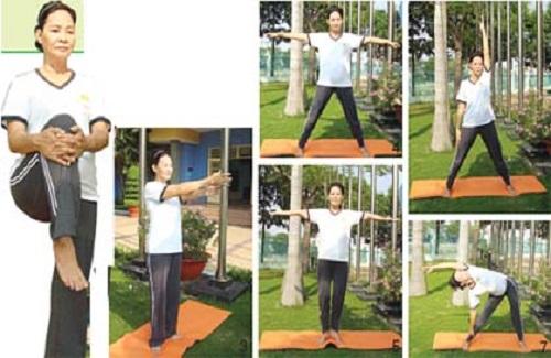 Bài khởi động đứng trước khi tập yoga giúp làm nóng toàn thân