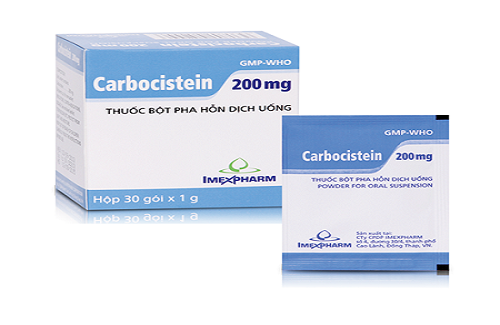 Carbocistein 200 - Thông tin và hướng dẫn sử dụng thuốc