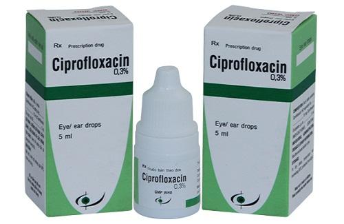 Ciprofloxacin 0,3% và một số thông tin về thuốc bạn nên biết