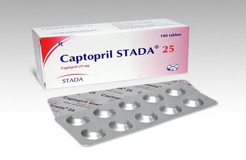 Thuốc Captopril Stada 25 - Thông tin và hướng dẫn sử dụng