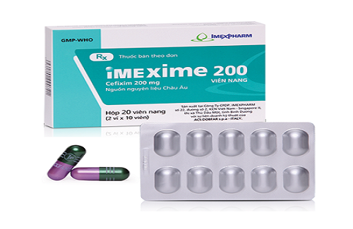 Thuốc Imexime 200 và một số thông tin về thuốc bạn cần chú ý