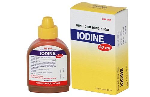 Iodine và một số thông tin về thuốc mà bạn nên chú ý