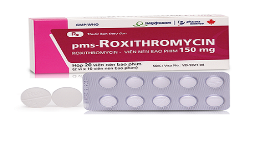 Thuốc pms-Roxithromycin 150 và các thông tin bạn cần chú ý