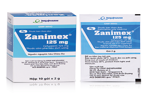 Thuốc Zanimex 125 và một số thống tin bạn cần lưu ý