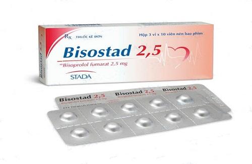 Bisostad 2,5 - Thông tin và hướng dẫn sử dụng thuốc