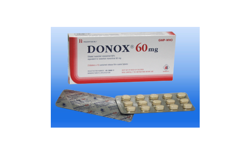 Donox 60 mg và một số thông tin cơ bản về thuốc bạn nên chú ý