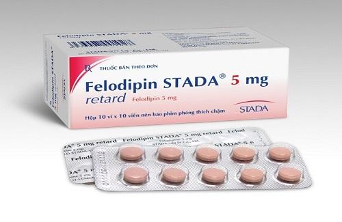 Felodipin Stada 5 mg retard và một số thông tin về thuốc bạn cần chú ý