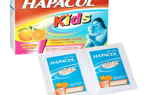 Hapacol kids và một số thông tin cơ bản bạn có thể tham khảo
