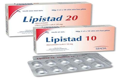 Lipistad 20 - Thông tin thuốc và hướng dẫn sử dụng