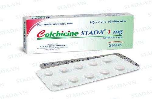 Colchicine Stada 1mg và một số thông tin về thuốc bạn đọc cần chú ý