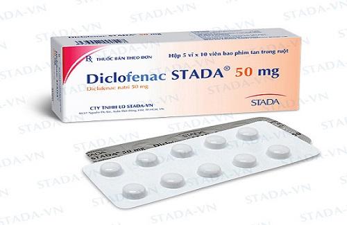 Diclofenac Stada 50mg - Liều dùng và một số thông tin cơ bản