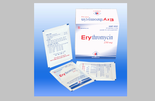Erythromycin 250mg và một số thông tin cơ bản về thuốc