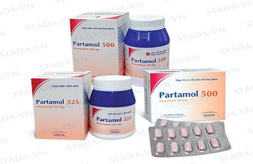 Partamol 325/ 500 - Liều dùng, công dụng và thông tin về thuốc