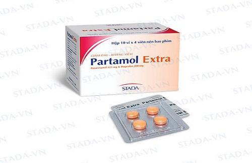 Partamol Extra - Thuốc điều trị các cơn đau và hạ sốt hiệu quả