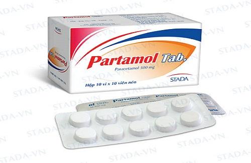 Partamol Tab - Thông tin và hướng dẫn sử dụng thuốc