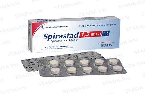 Spirastad 1,5 M.I.U - Thông tin thuốc và hướng dẫn sử dụng