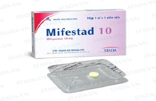 Mifestad 10 - Thuốc có công dụng ngừa thai khẩn cấp