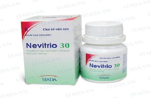 Nevitrio 30 - Thuốc điều trị cho bệnh nhân nhiễm HIV