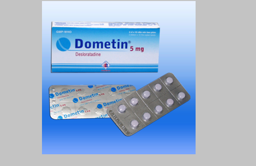 Dometin - Thuốc chống dị ứng và dùng trong trường hợp quá mẫn