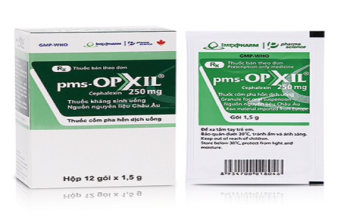 Thuốc pms-Opxil 250 (Bột) - Điều trị nhiễm khuẩn do các vi khuẩn nhạy cảm