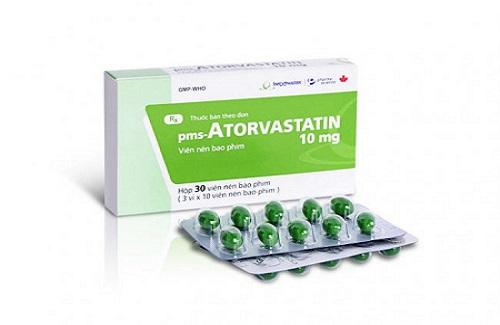 Thuốc pms-Atorvastatin 10mg - Thông tin cơ bản và hướng dẫn sử dụng