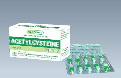 Acetylcysteine 200mg - Thông tin và hướng dẫn sử dụng thuốc