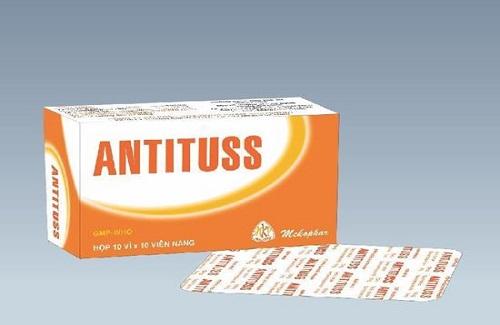 Antituss (viên nang) - Thông tin và hướng dẫn sử dụng thuốc