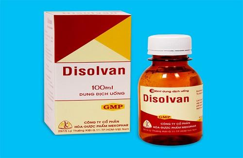 Disolvan (chai) - Thông tin và hướng dẫn sử dụng thuốc