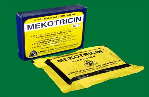 Mekotricin - Thông tin cơ bản về thuốc, liều lượng và cách dùng