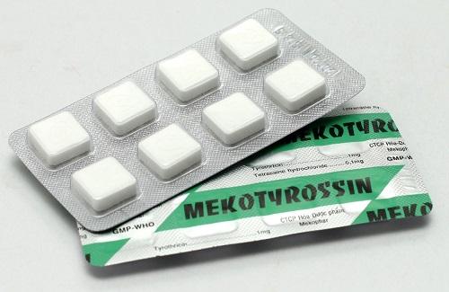 Mekotyrossin - Thuốc dùng sát khuẩn và giảm đau hiệu quả
