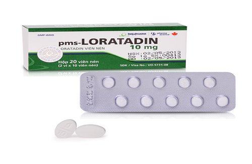 Thuốc pms-Loratadin 10 - Thông tin cơ bản và liều lượng, cách dùng