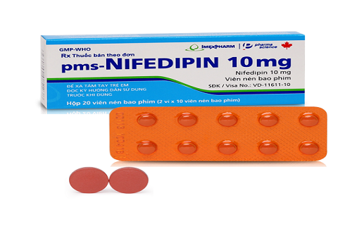 Thuốc pms-Nifedipin 10mg - Thông tin và hướng dẫn sử dụng thuốc