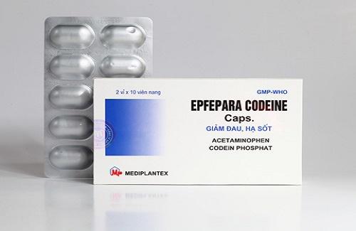 Epfepara codeine và một số thông tin cơ bản bạn nên chú ý