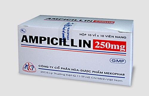 Ampicillin 250mg - Thông tin và hướng dẫn sử dụng thuốc