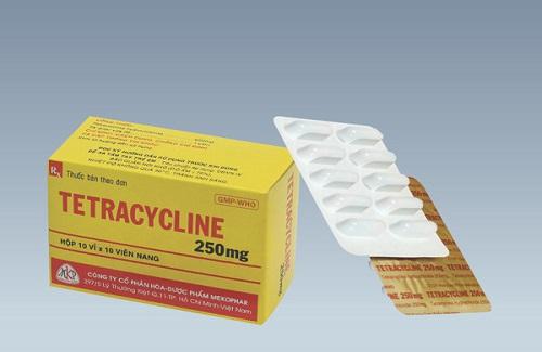 Tetracycline 250mg - Thông tin và hướng dẫn sử dụng thuốc