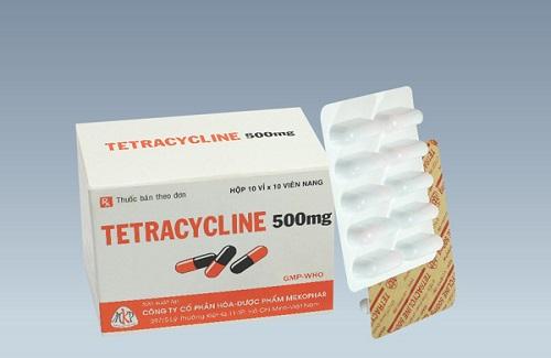 Tetracycline 500mg - Thuốc có công dụng điều trị các bệnh nhiễm khuẩn