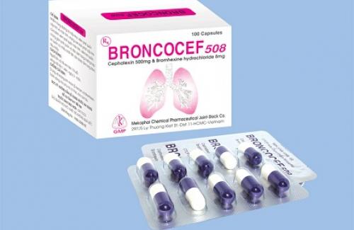 Broncocef 508 - Thông tin và hướng dẫn sử dụng thuốc