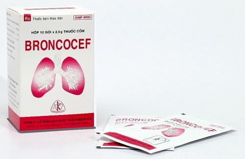 Broncocef - Thuốc kháng sinh điều trị nhiễm khuẩn đường hô hấp