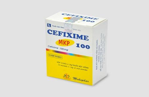 Cefixime MKP 100 - Thuốc điều trị các trường hợp nhiễm khuẩn