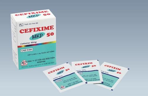 Thuốc Cefixime MKP 50 và một số thông tin cơ bản về thuốc