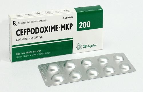 Cefpodoxime-MKP 200 - Thông tin và hướng dẫn sử dụng thuốc