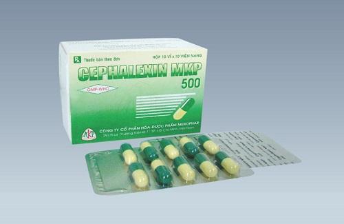 Cephalexin MKP 500 - Thông tin cơ bản và hướng dẫn sử dụng thuốc đúng cách