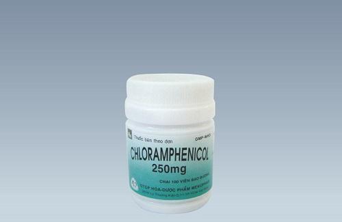 Chloramphenicol 250mg - Thuốc điều trị nhiễm khuẩn nặng do vi khuẩn nhạy cảm