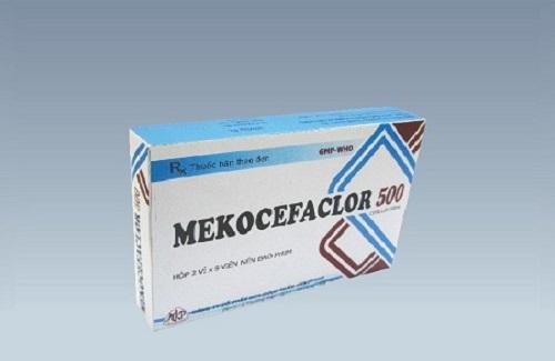 Mekocefaclor 500 (viên bao phim) - Thông tin cơ bản về thuốc bạn cần chú ý